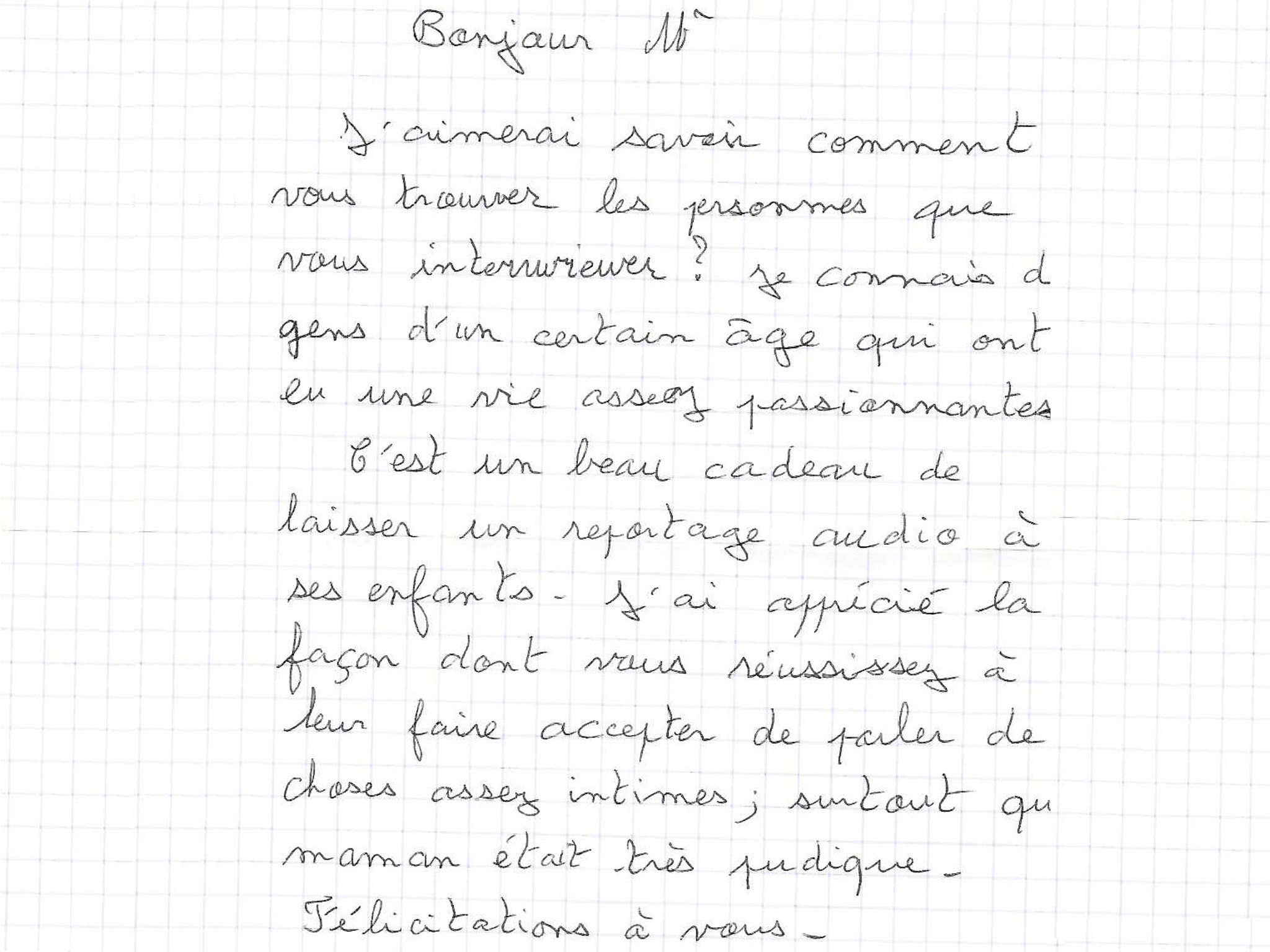Lettre